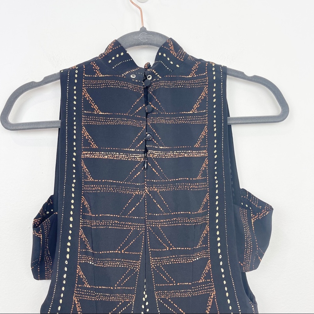 Stone Cold Fox Alfie Black Sleeveless Mini Dress Size 1 RARE - Picture 9 of 9